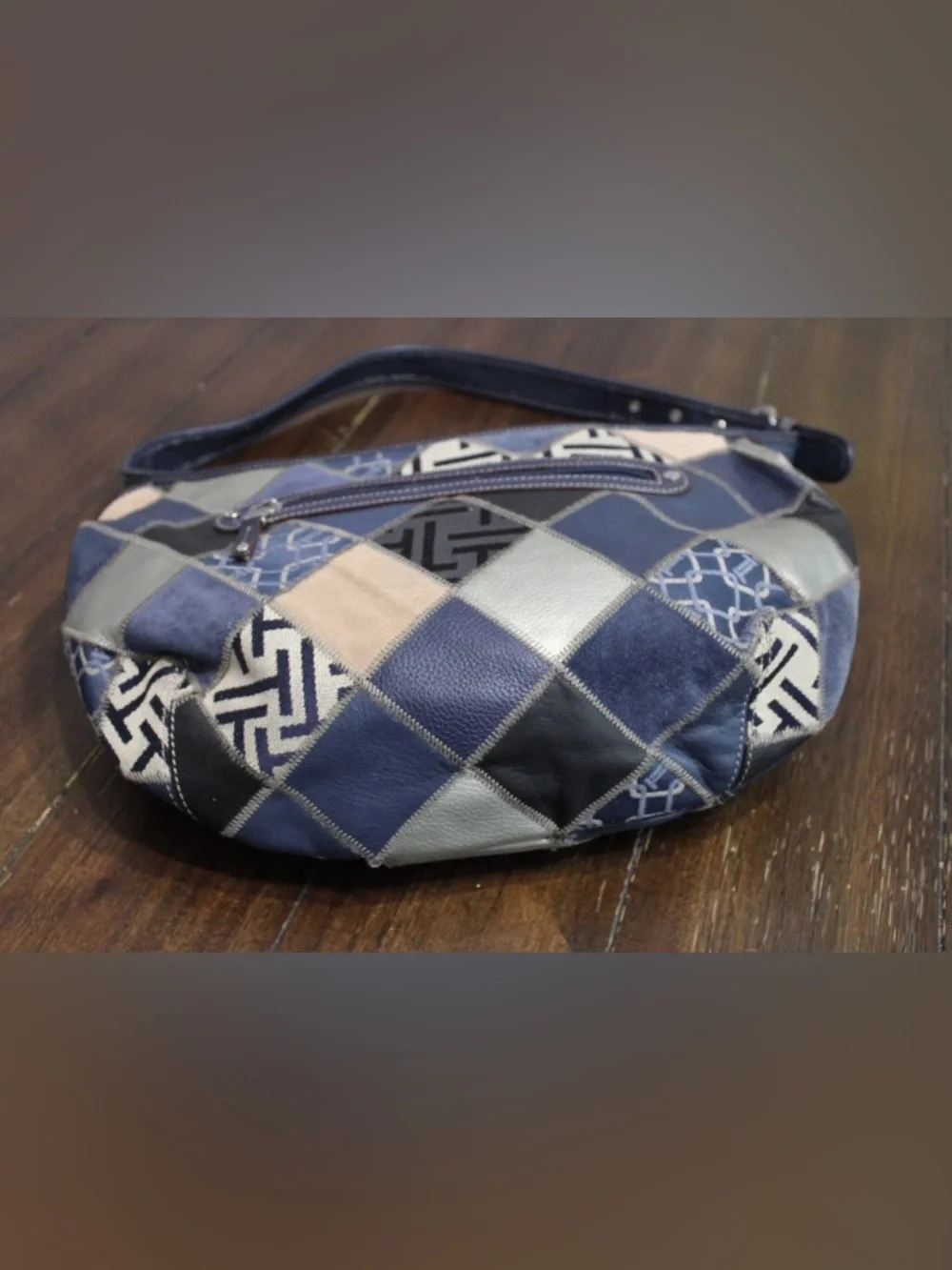 Tignanello patchwork hobo bag